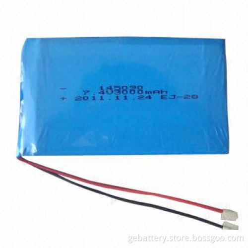 7.4V 3,000mAh Li-po Battery Pack